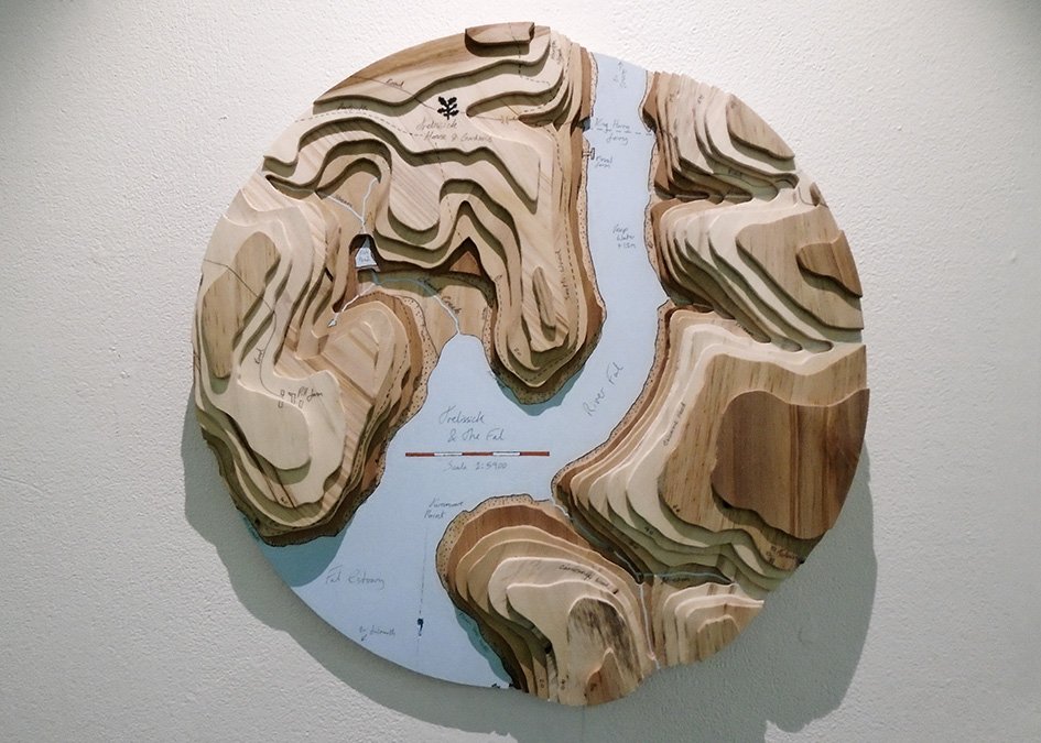 Chris Wootton 3D Maps river fal estuary
