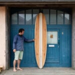 Otter Wooden Surfboard Pieces of Eight Workshop