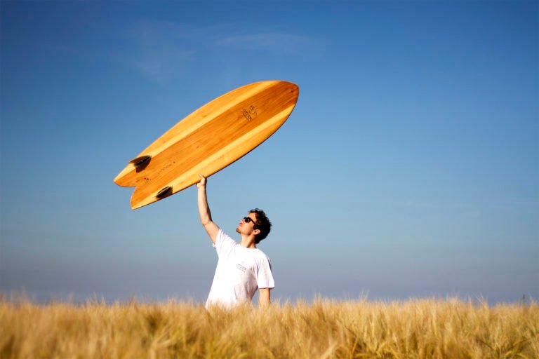 Otter Wooden Surfboard Fetch Workshop
