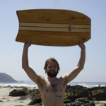 Otter wooden bodyboard