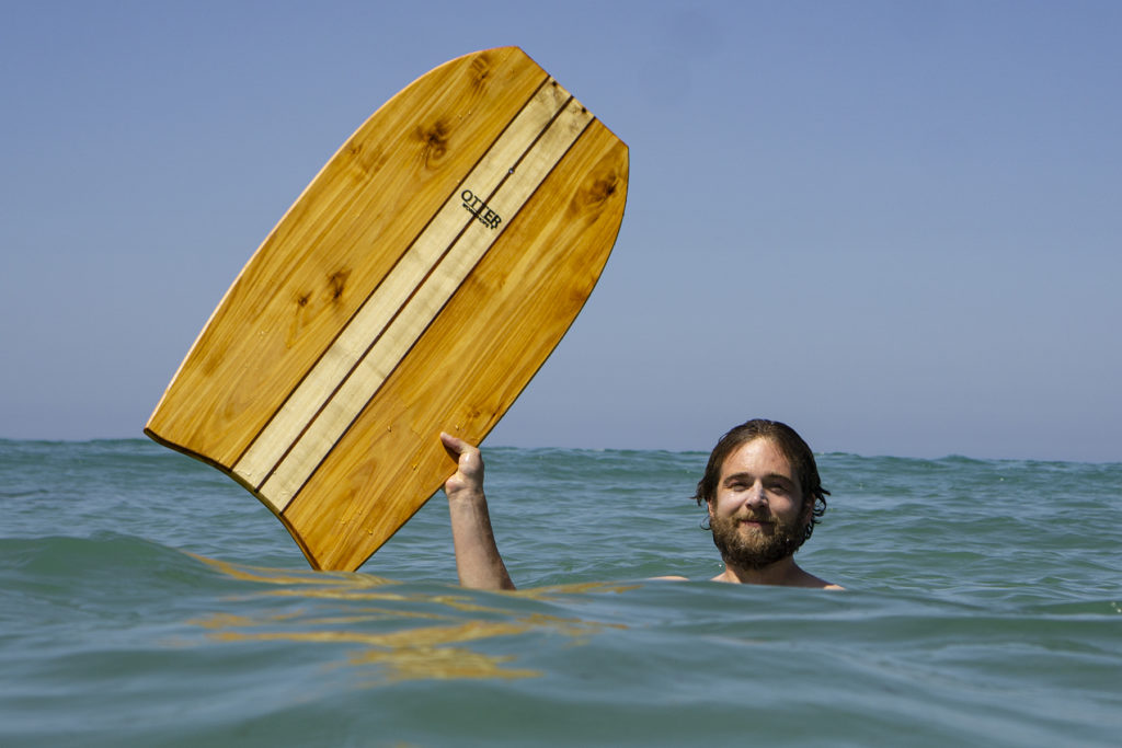 Otter wooden bodyboard