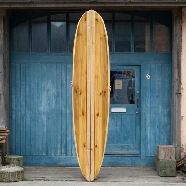 pieces of eight otter wooden surfboard