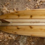 pieces of eight otter wooden surfboard