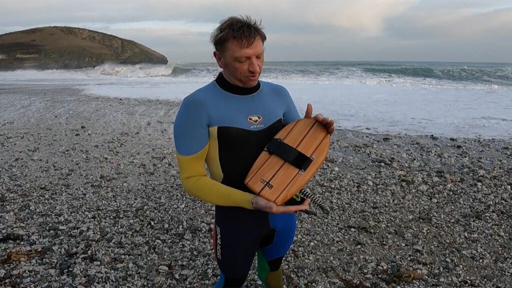 danny bodysurf otter handplane