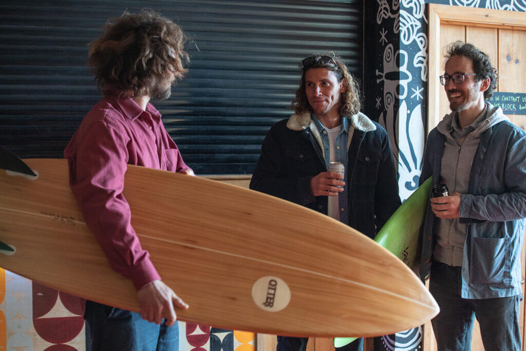 otter surfboards open evening