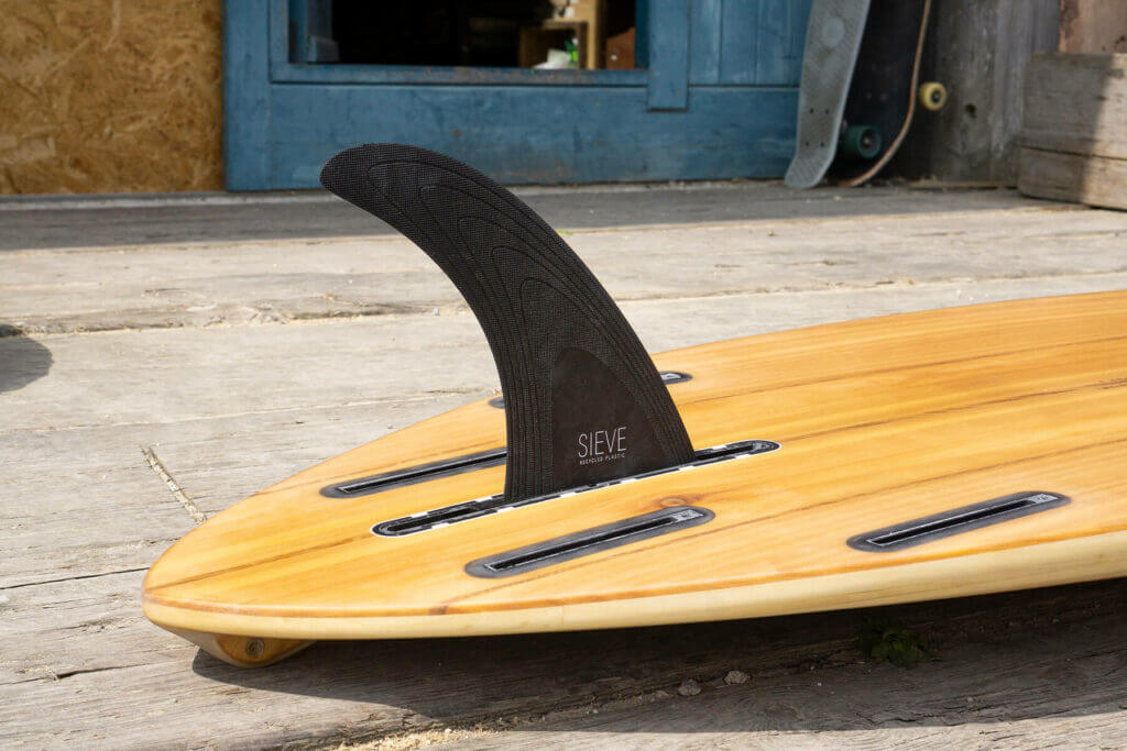 sieve fins recycled plastic otter surfboards