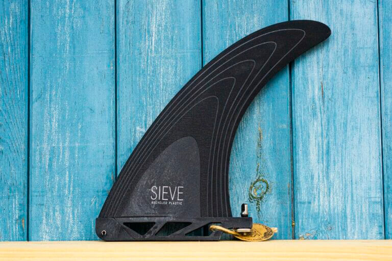 Sieve fin otter surfboards recycled plastic