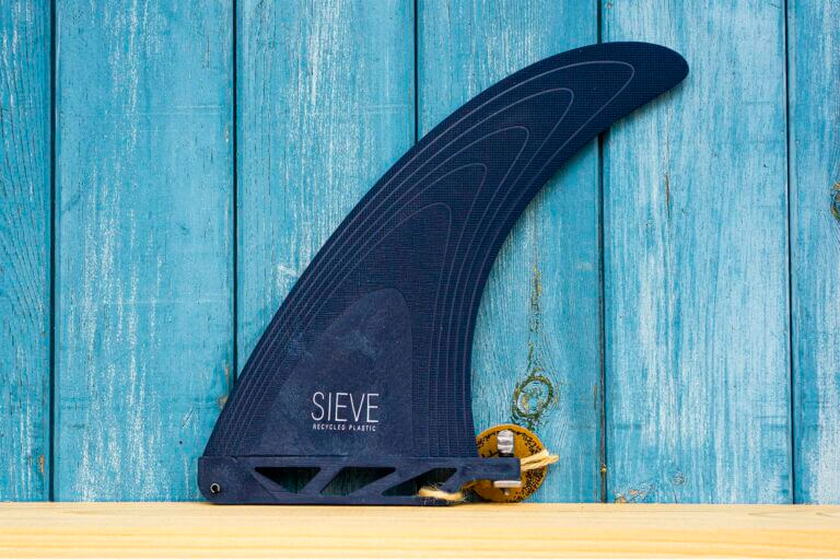 Sieve fin otter surfboards recycled plastic