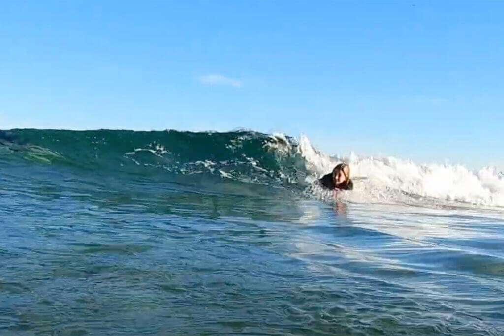 MMSC bellyboarding otter wooden surfboards