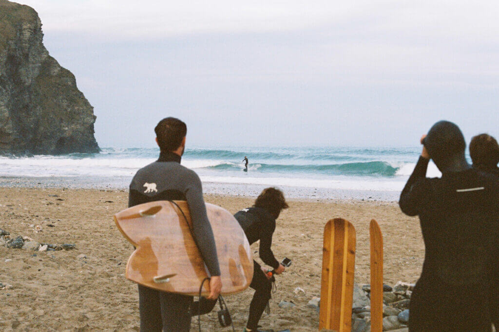 otter wooden surfboard monday morning surf club