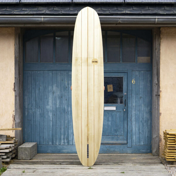 Mat Arney James Otter Surfboards Tea Tree Wooden Longboard Bottom