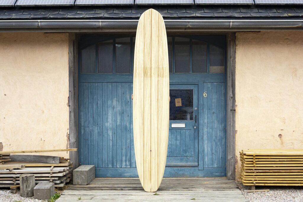 Mat Arney James Otter Surfboards Tea Tree Wooden Longboard Deck