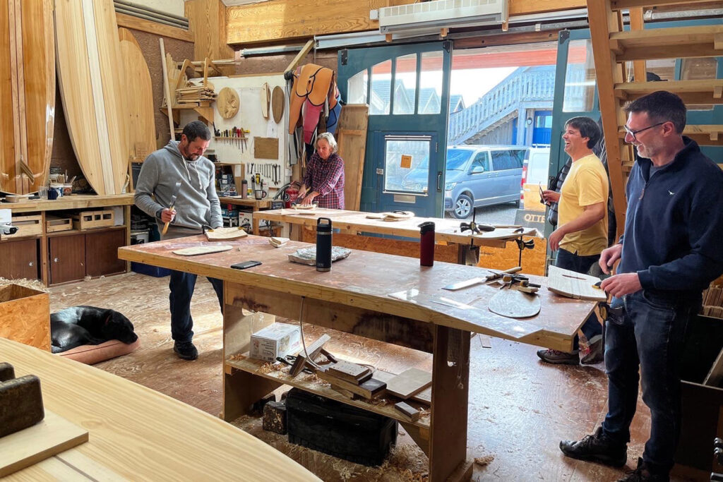 otter workshop group handplane