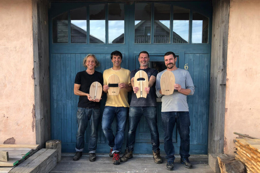 Otter workshop group handplane