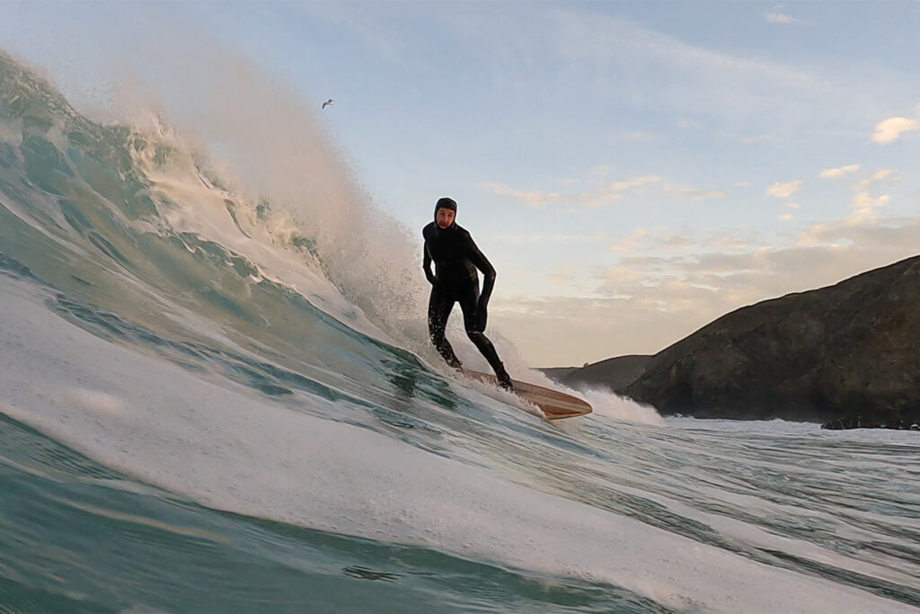 MMSC otter wooden surfboards