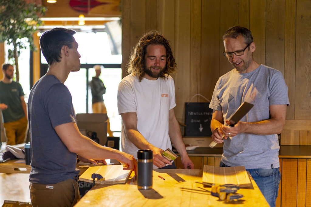 otter bodysurfing handplane workshop