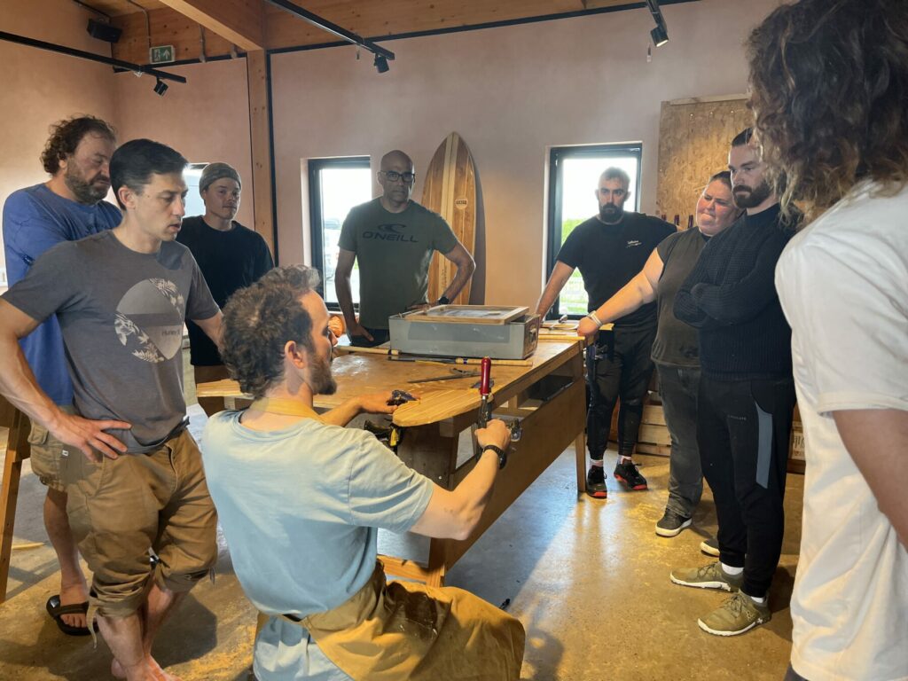 otter bodysurfing handplane workshop