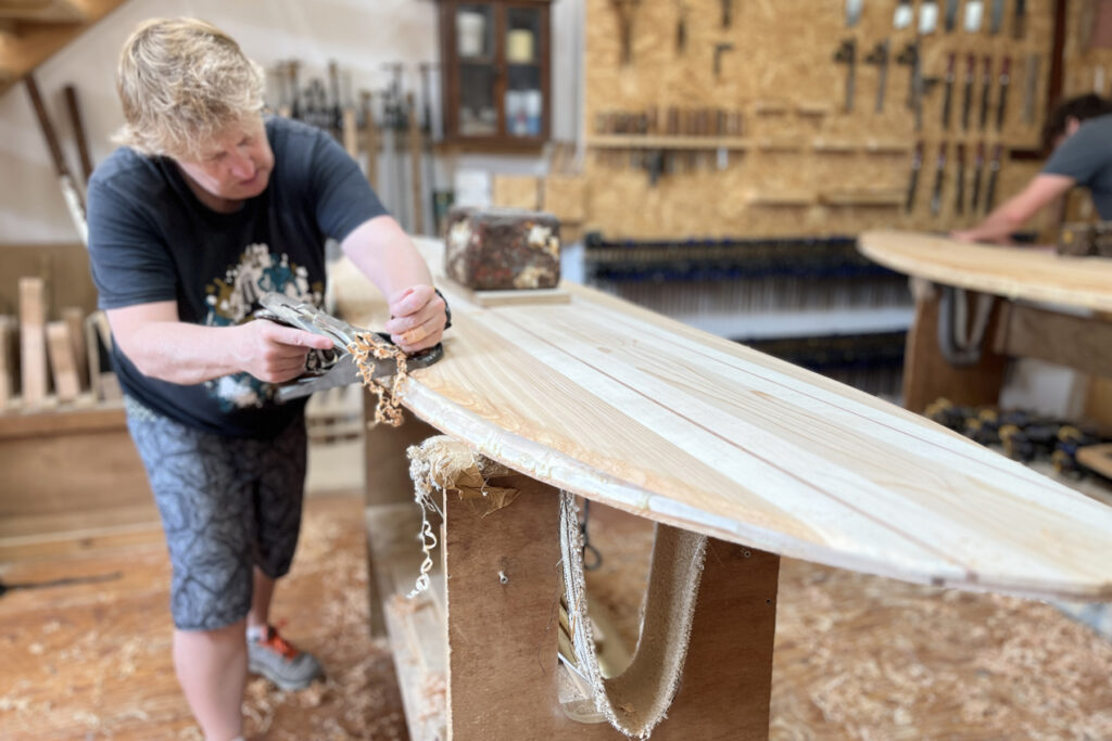 Otter surfboards make your own workshop shaping