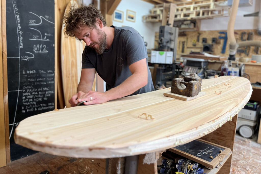 Otter surfboards make your own workshop shaping