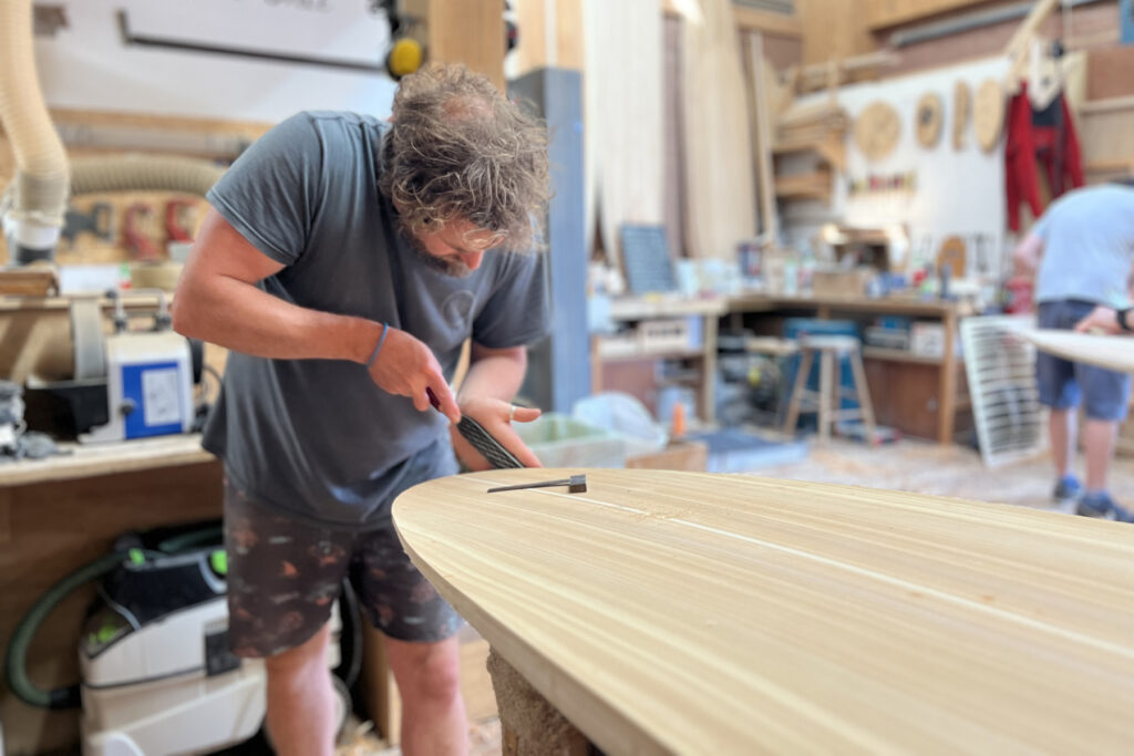 Otter surfboards make your own workshop shaping
