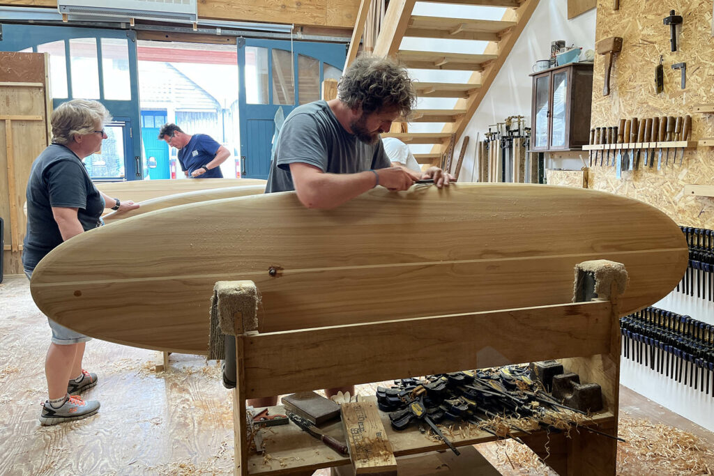 Otter surfboards make your own workshop shaping