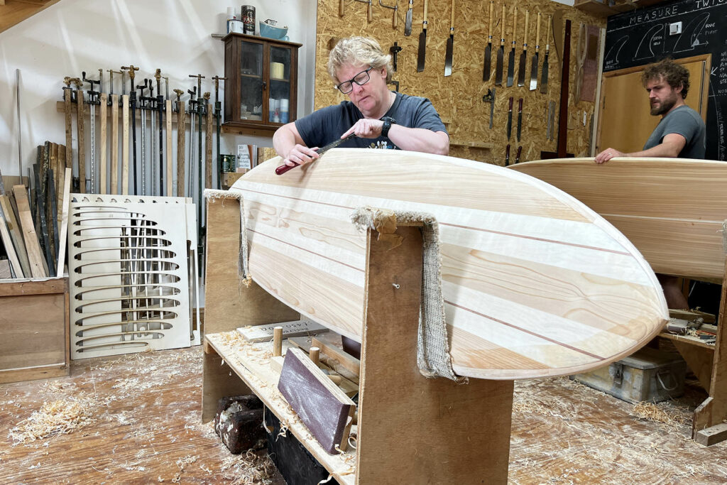 Otter surfboards make your own workshop shaping