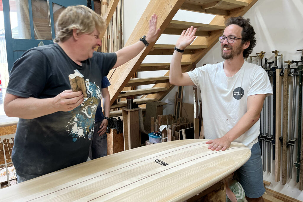 Otter surfboards make your own workshop shaping