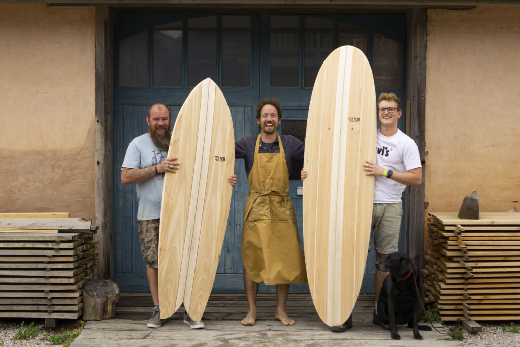 otter wooden surfboards make your own