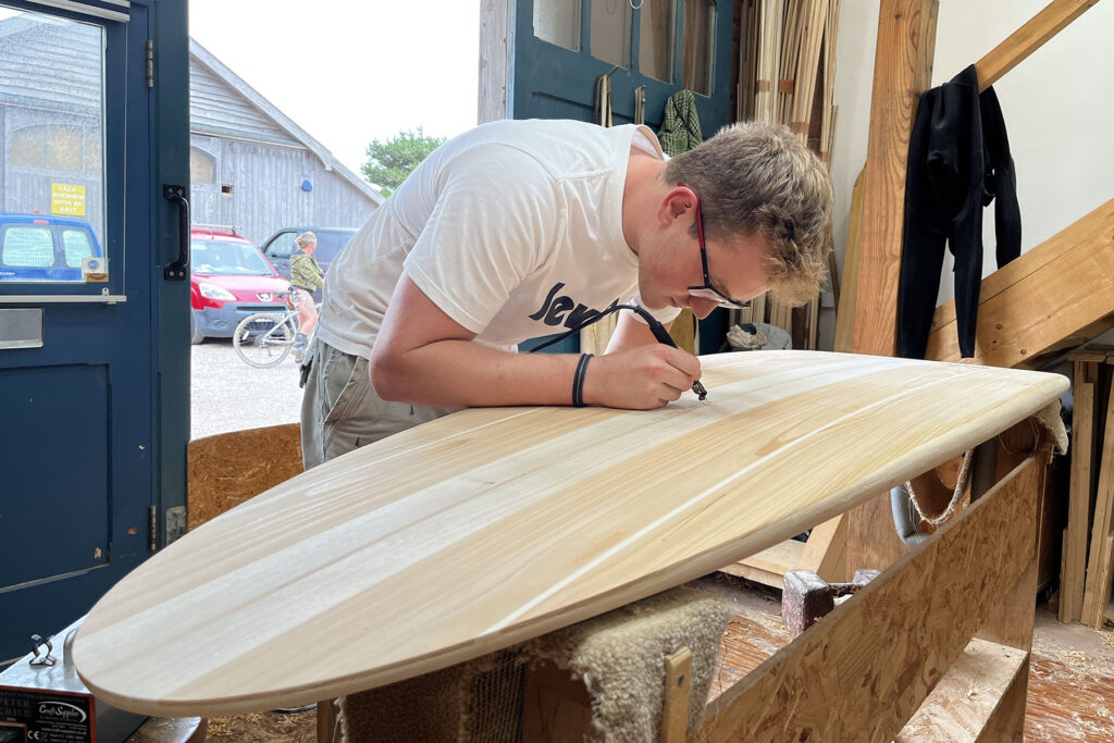 otter wooden surfboards make your own