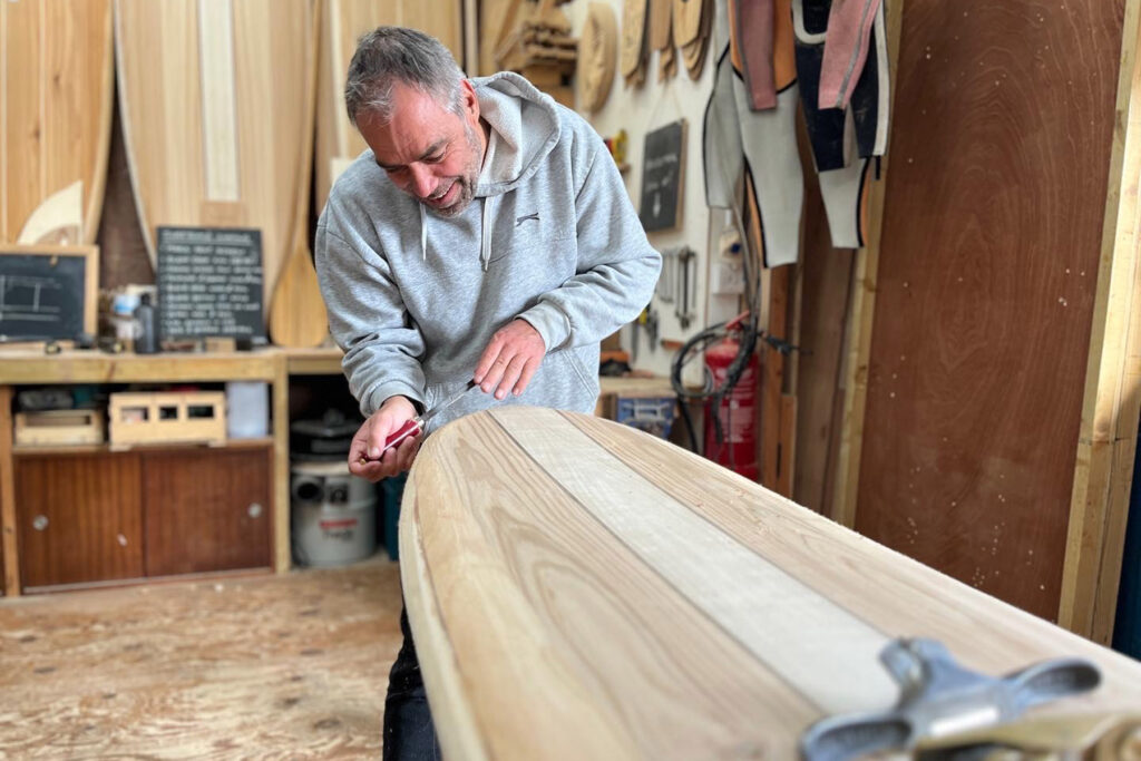 otter wooden surfboards make your own surfboard shaping