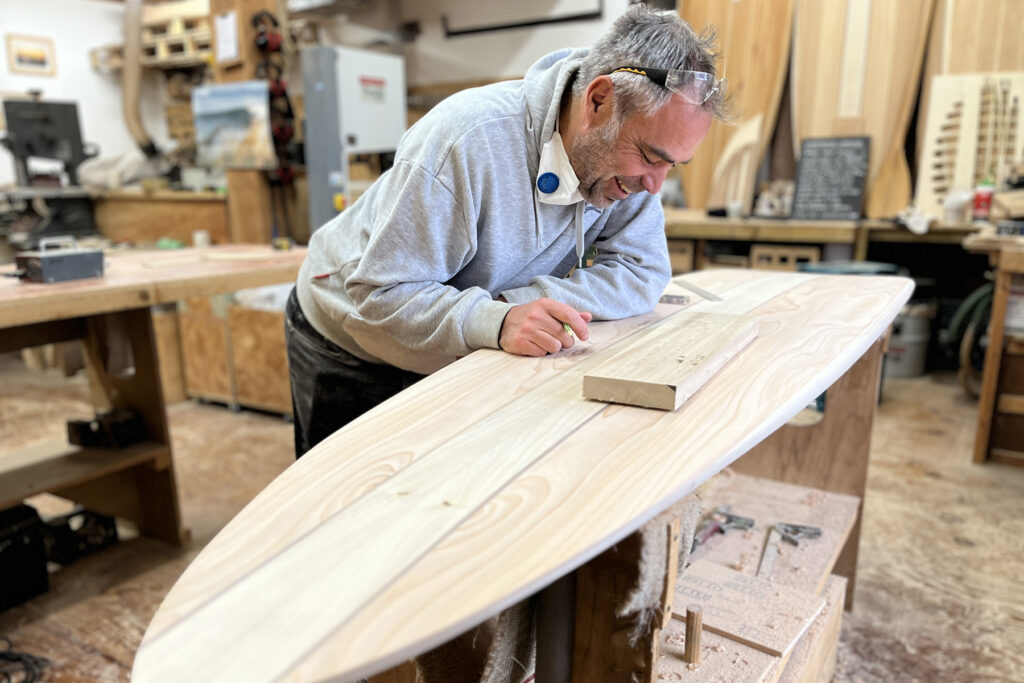 otter wooden surfboards make your own surfboard shaping