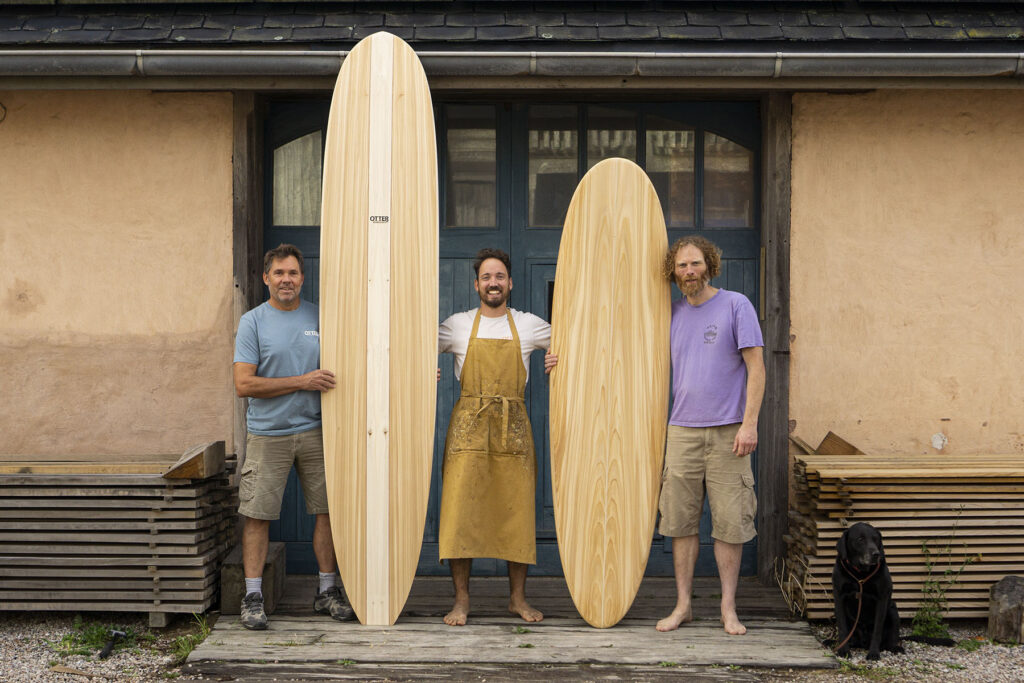 otter wooden surfboards make your own workshop