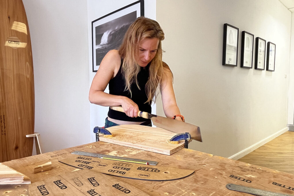 otter surfboards make your own workshop at finisterre
