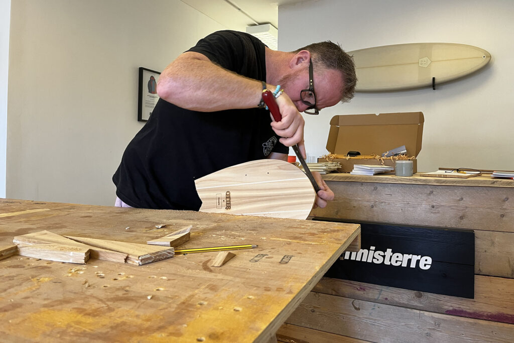 otter surfboards make your own workshop at finisterre
