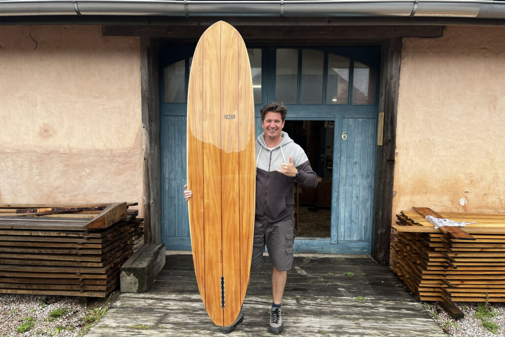 otter wooden surfboards blue doors make your own workshop
