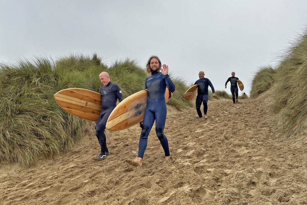 otter wooden surfboards AGM