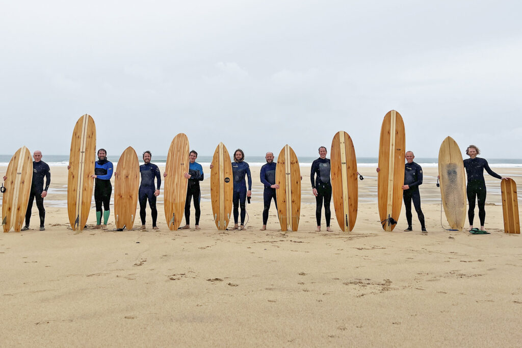 otter wooden surfboards AGM