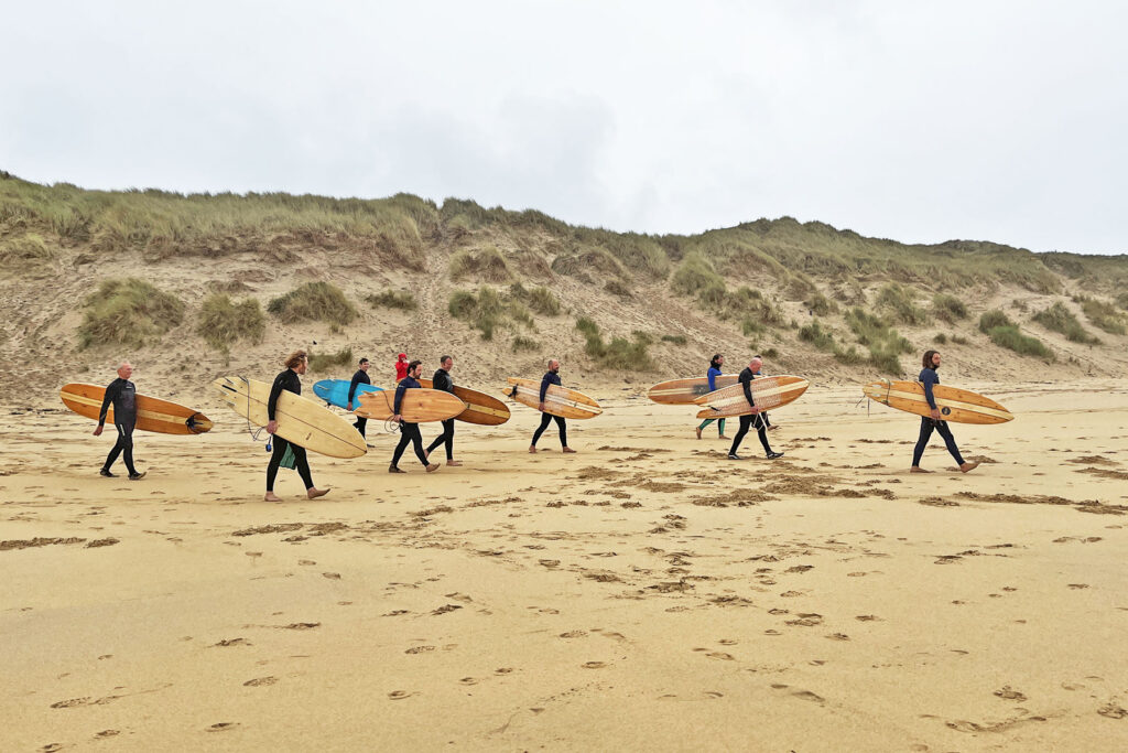 otter wooden surfboards AGM