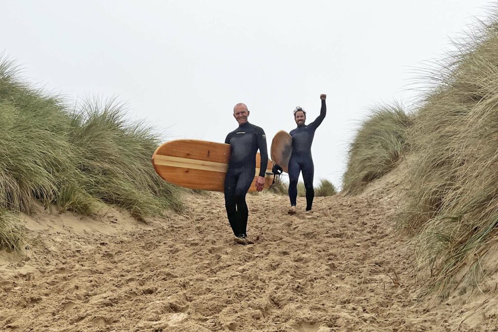 otter wooden surfboards AGM