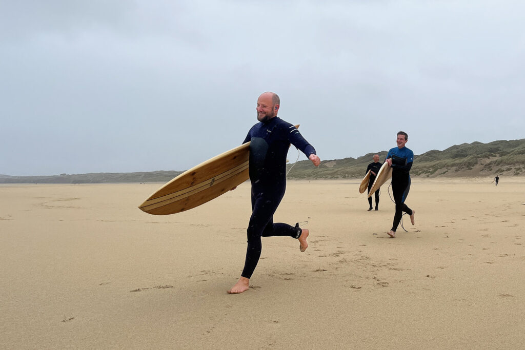otter wooden surfboards AGM