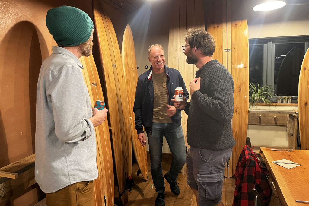 otter wooden surfboards AGM