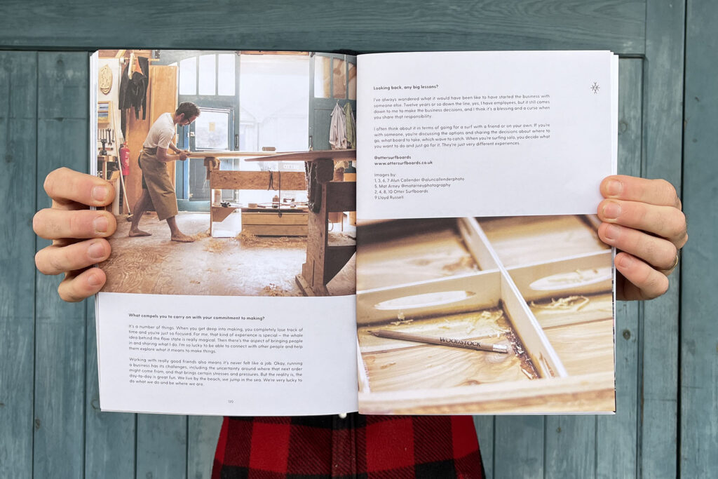 we are makers otter wooden surfboards magazine feature