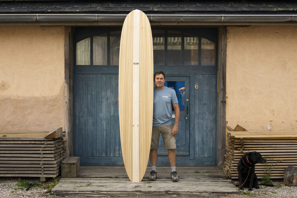 otter woodne surfboards blue doors make your own