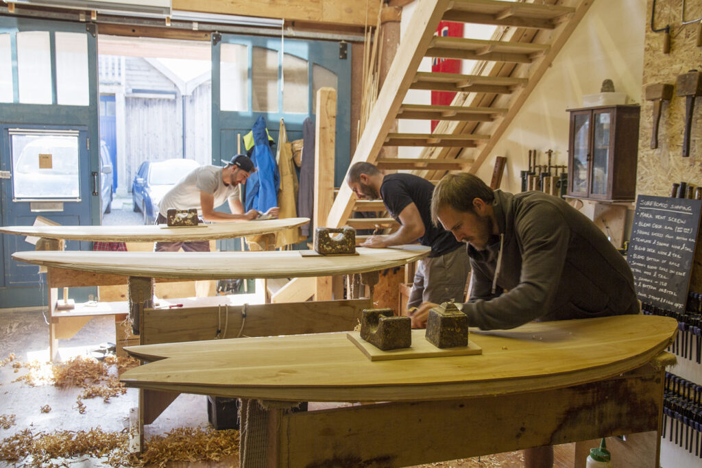 otter wooden surfboards make your own workshop