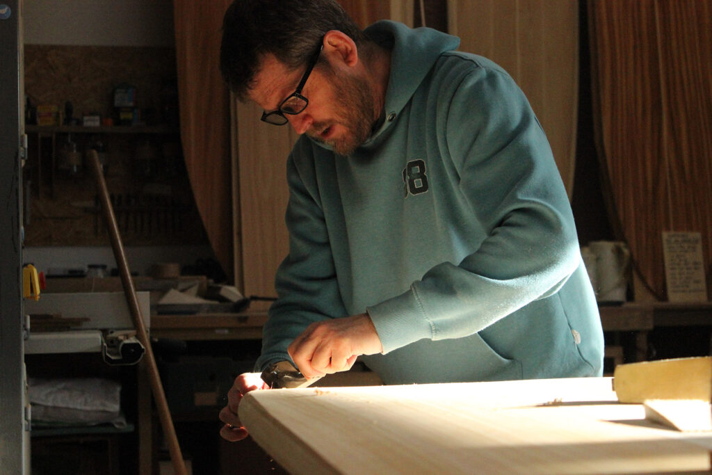 otter surfboards workshop make your own wooden surfboard