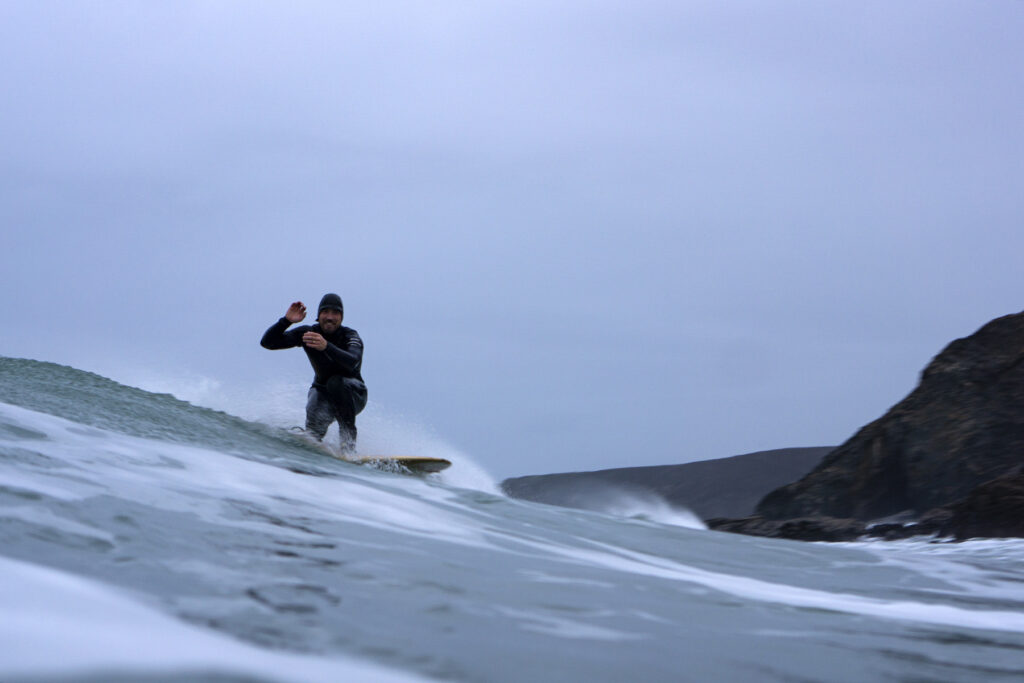 otter wooden surfboards surfer wave sustainable