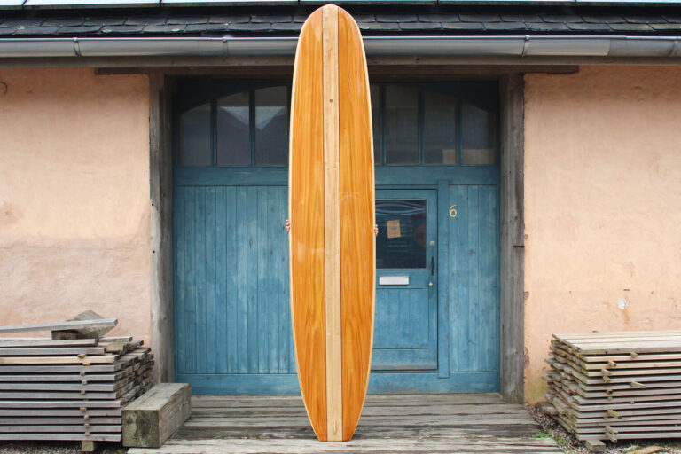 otter wooden surfboards 9'8 cali log longboard