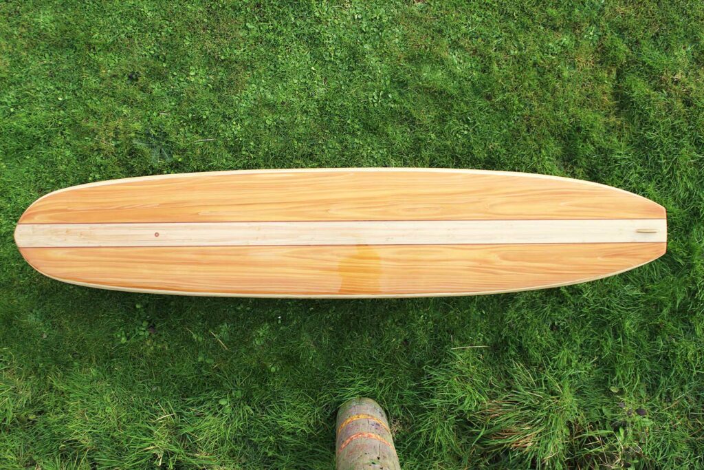 otter wooden surfboards 9'8 cali log longboard