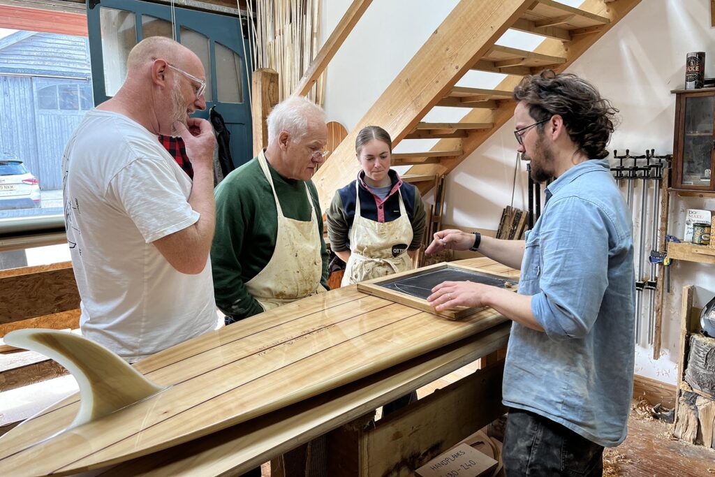 otter surfboards make your own workshop course experience shaping