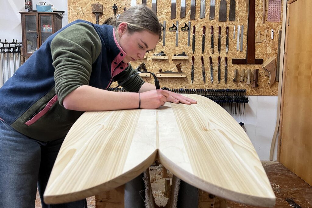 otter surfboards make your own workshop course experience shaping